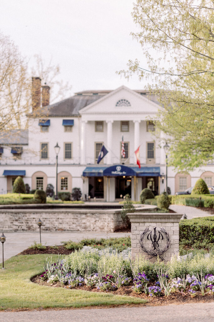 Williamsburg Inn wedding